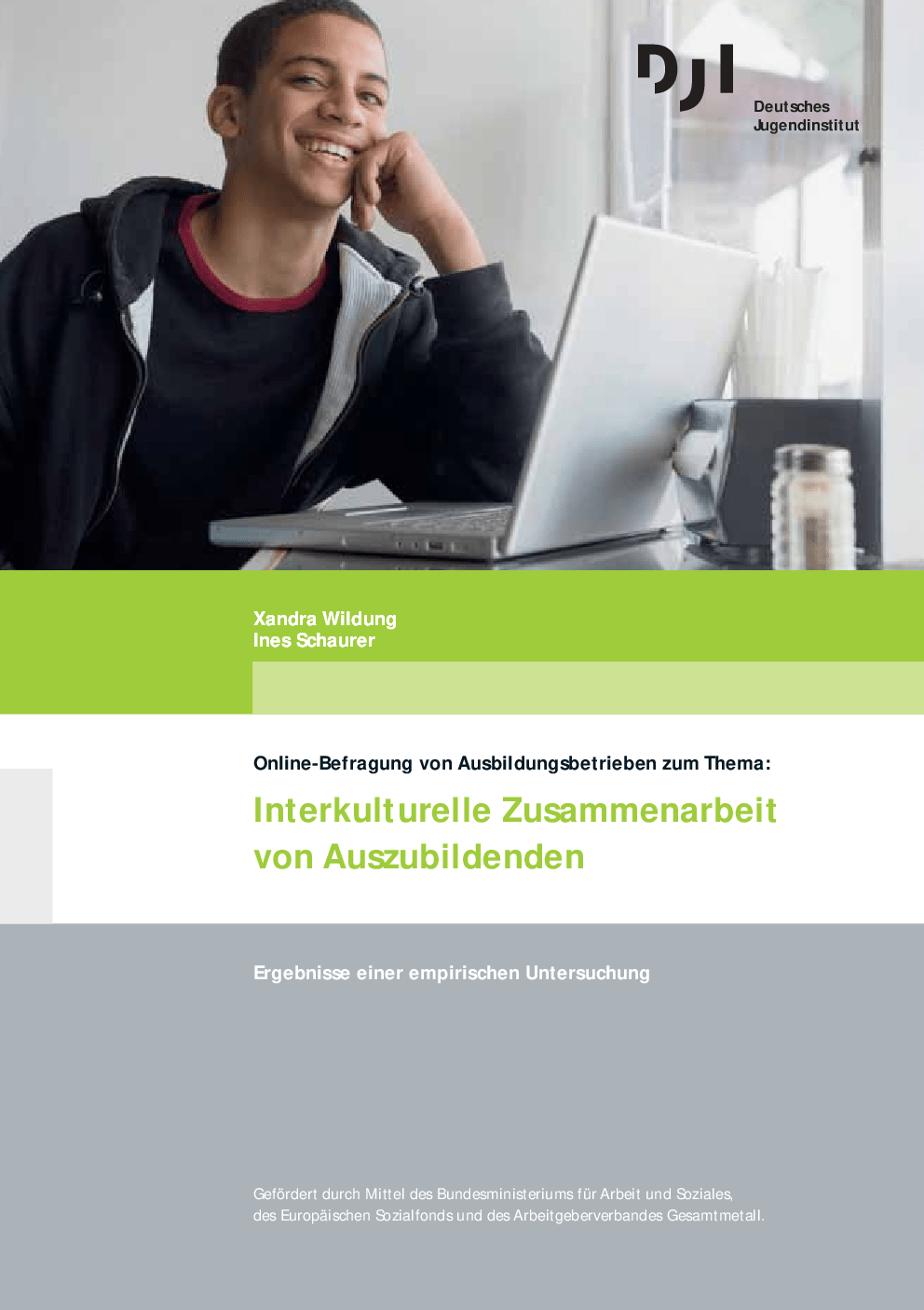 Cover von Online-Befragung von Ausbildungsbetrieben zum Thema: Interkulturelle Zusammenarbeit von Auszubildenden. Ergebnisse einer empirischen Untersuchung