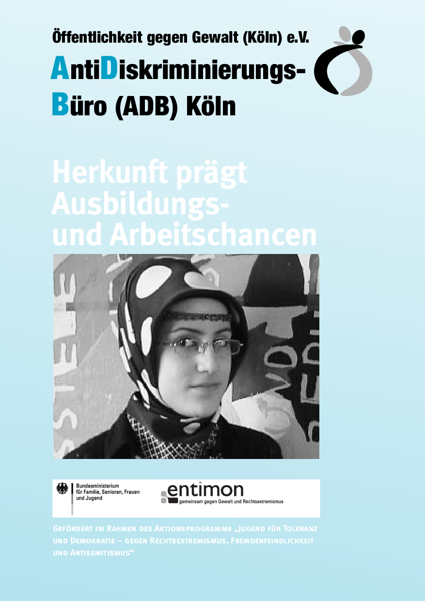 Cover von Herkunft prägt Ausbildungs- und Arbeitschancen