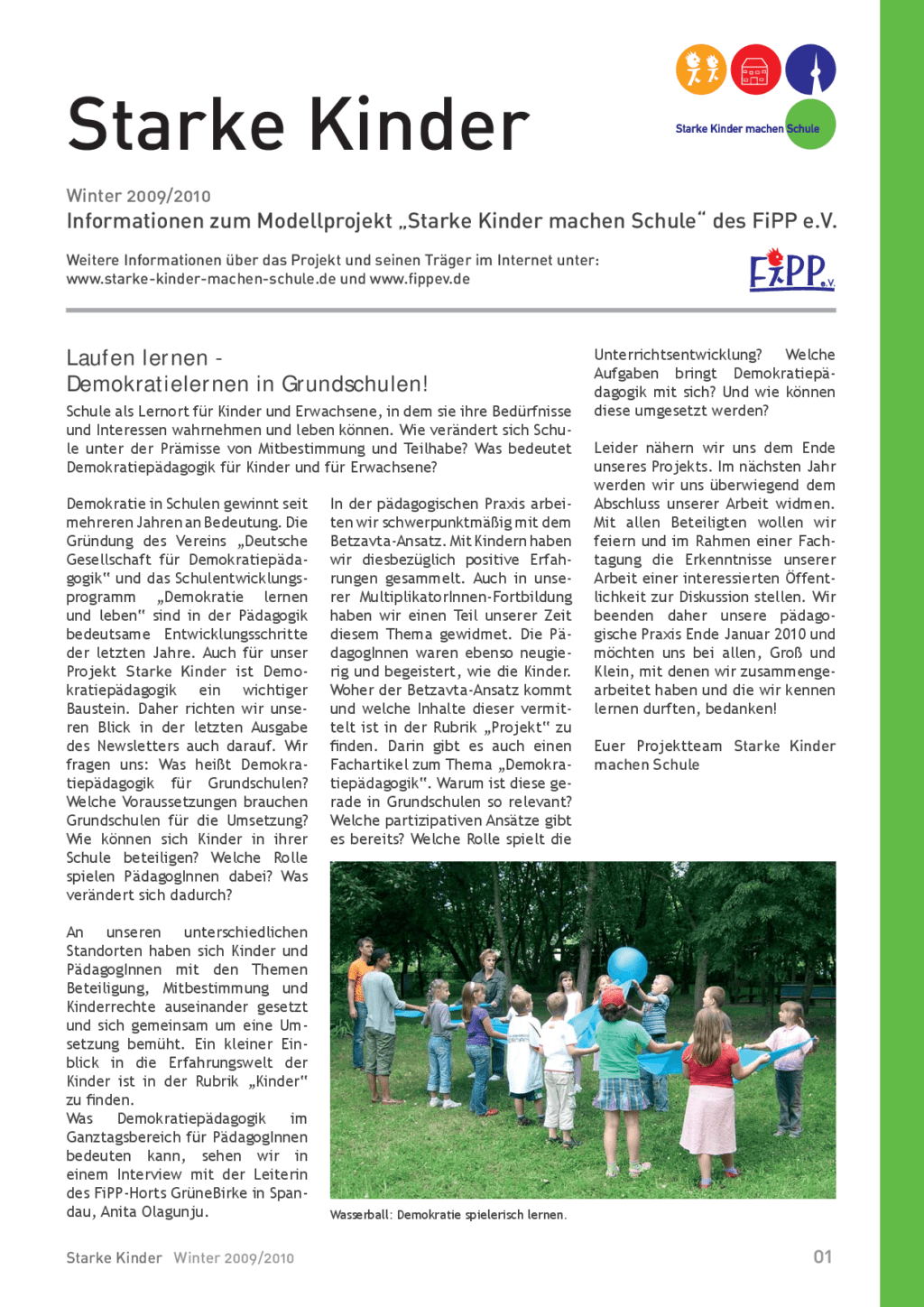 Cover von Starke Kinder Winter 2009/2010