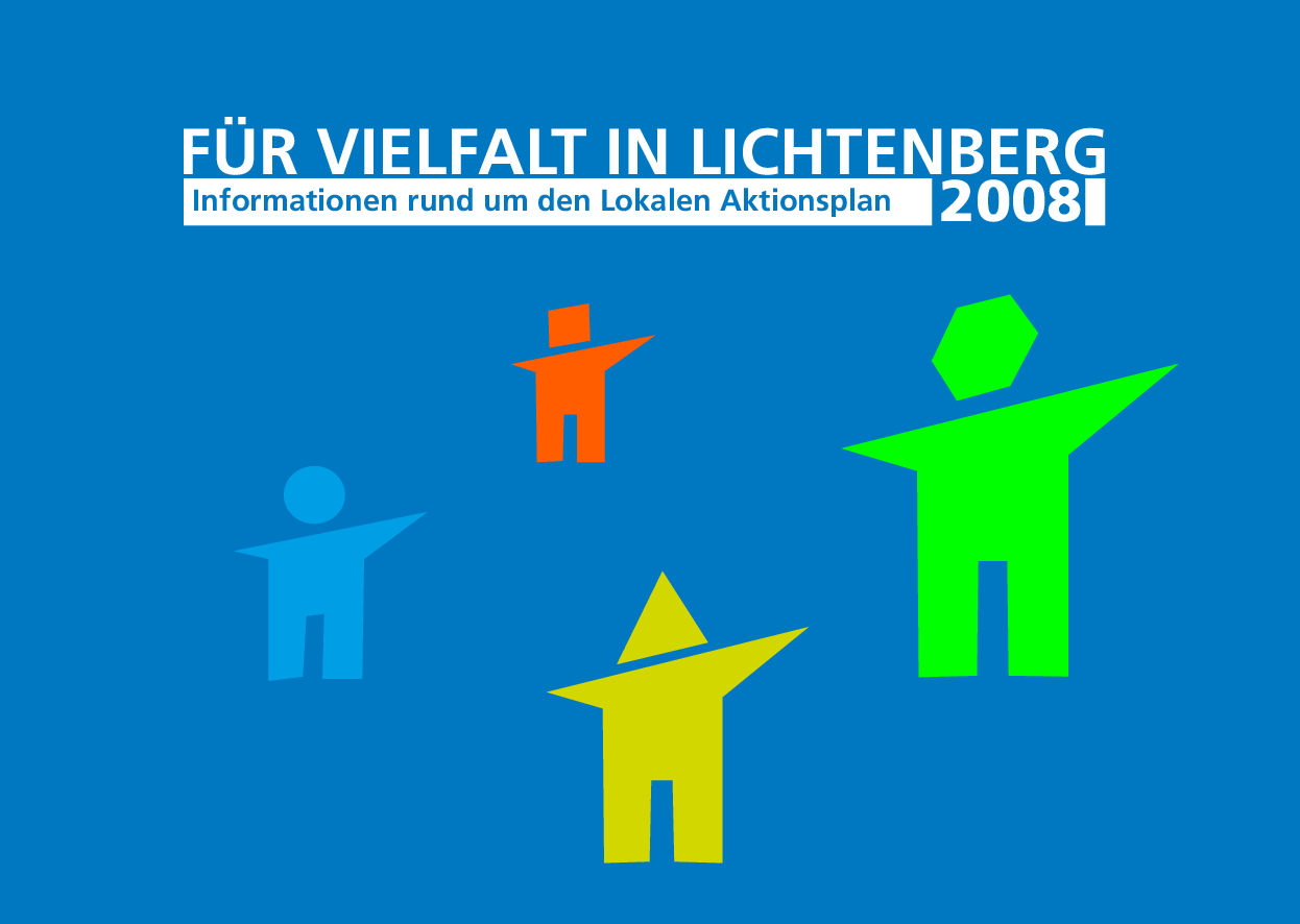 Cover von Für Vielfalt in Lichtenberg. Informationen rund um den Lokalen Aktionsplan 2008