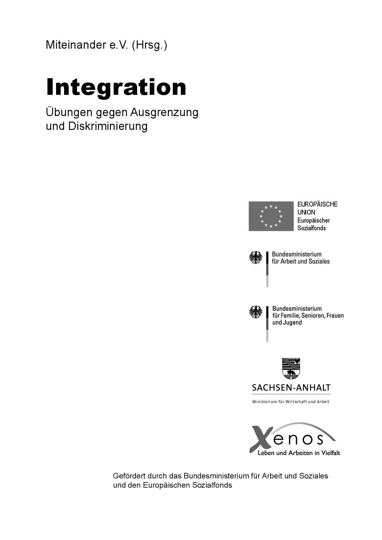 Cover von Integration. Übungen gegen Ausgrenzung und Diskriminierung