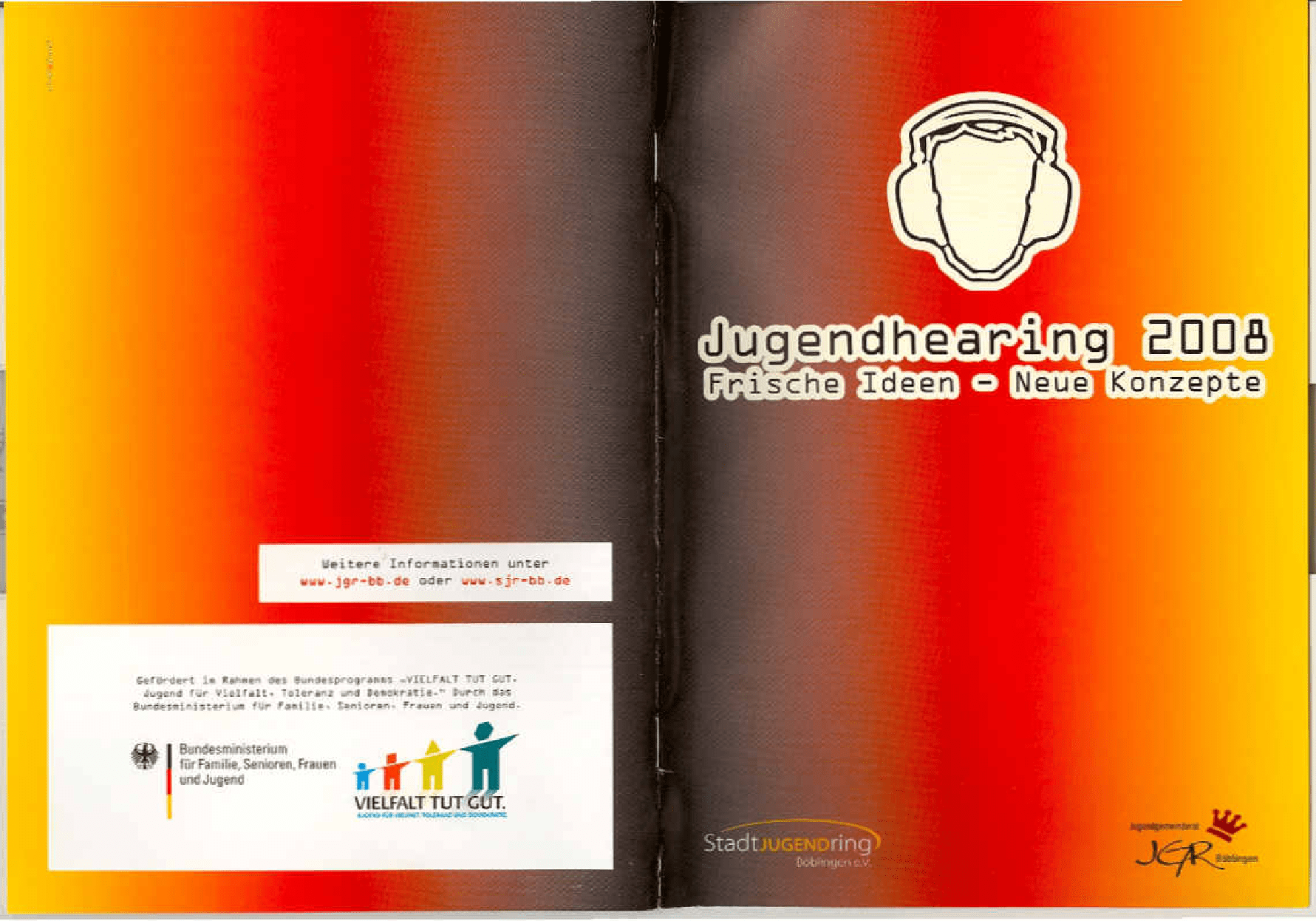 Cover von Jugendhearing 2008. Frische Ideen – Neue Konzepte