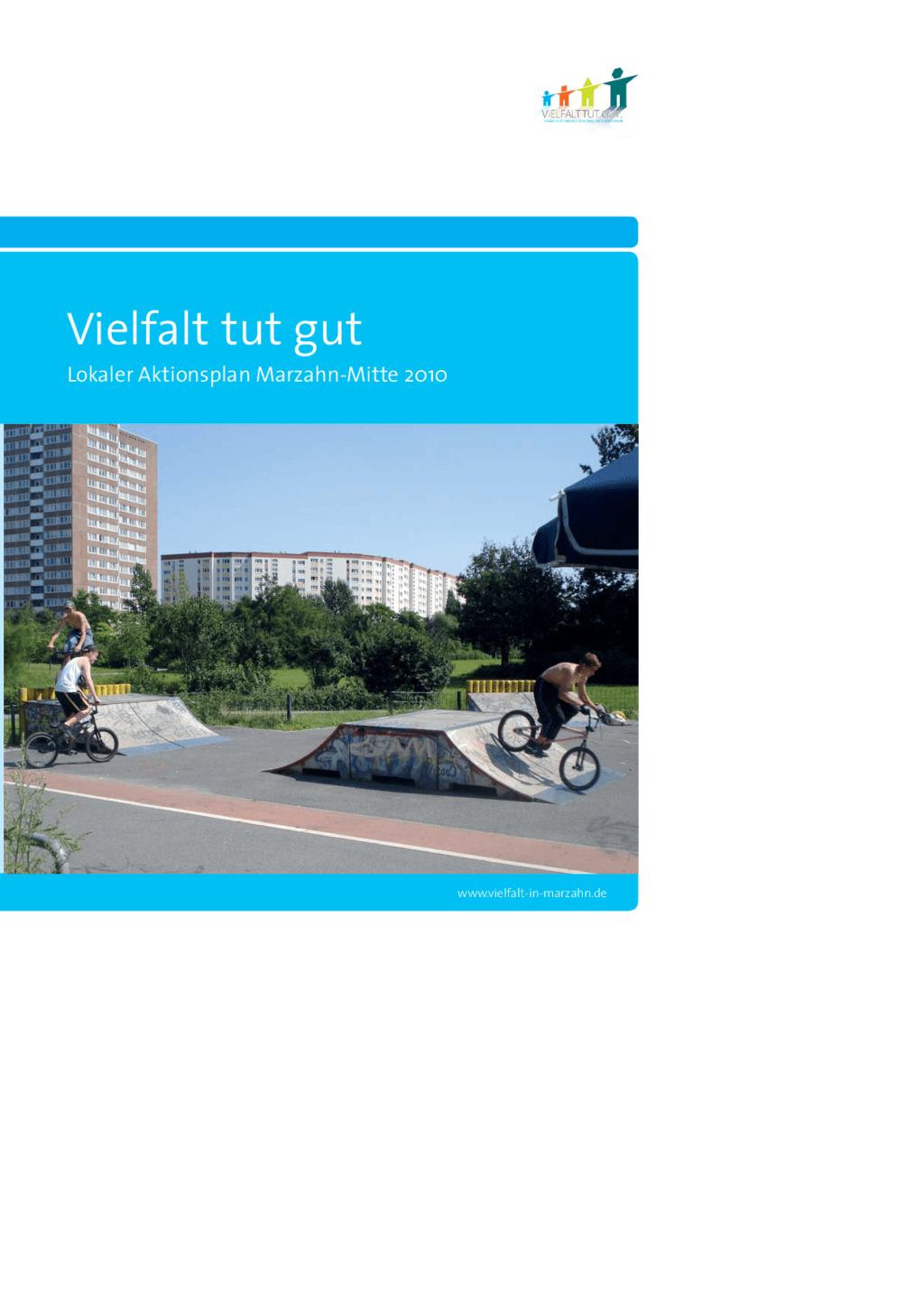 Cover von Vielfalt tut gut. Lokaler Aktionsplan Marzahn-Mitte 2010