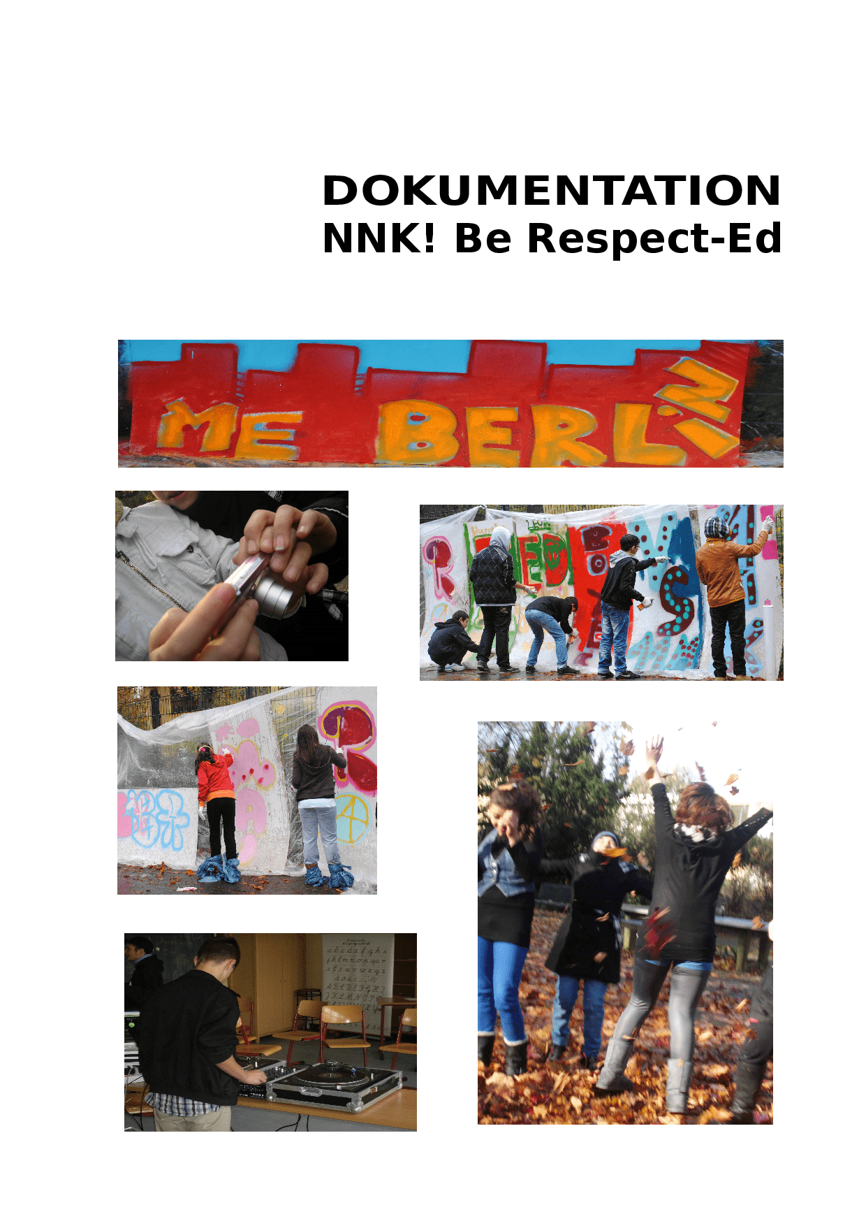 Cover von Dokumentation NNK! Be Respect-Ed