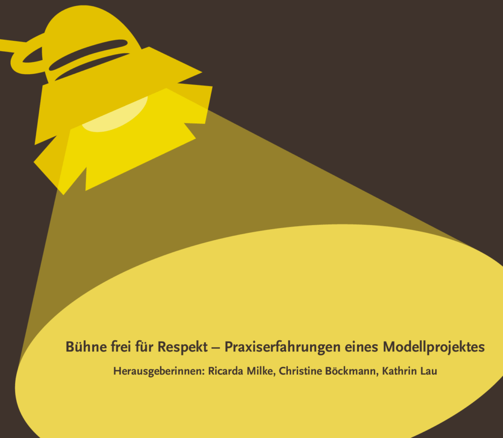 Cover von Bühne frei für Respekt – Praxiserfahrungen eines Modellprojektes