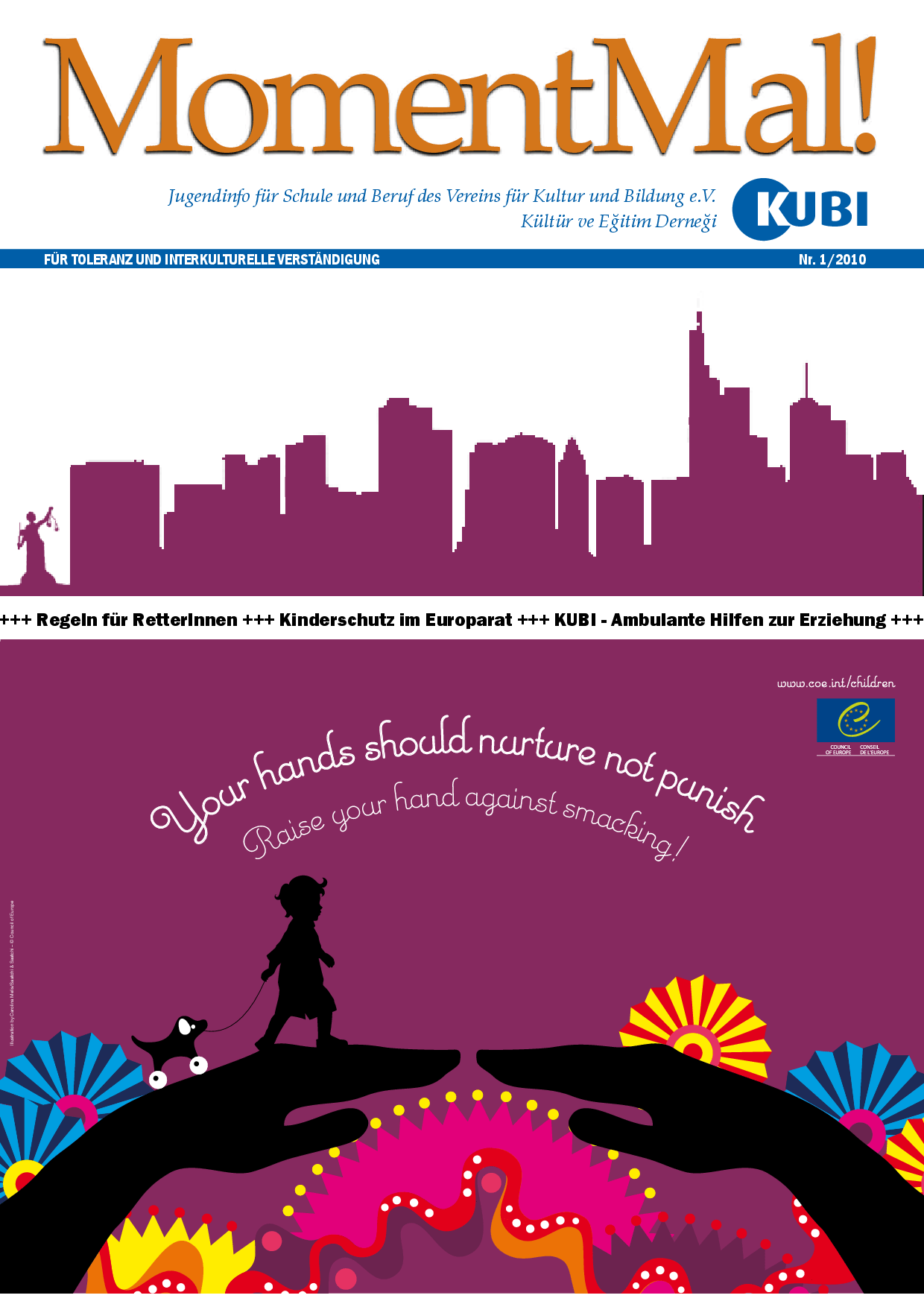 Cover von MomentMal! Nr. 1/2010 Jugendinfo für Schule und Beruf