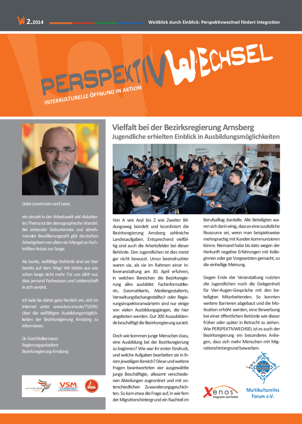 Cover von Perspektivwechsel. Interkulturelle Öffnung in Aktion 2.2014