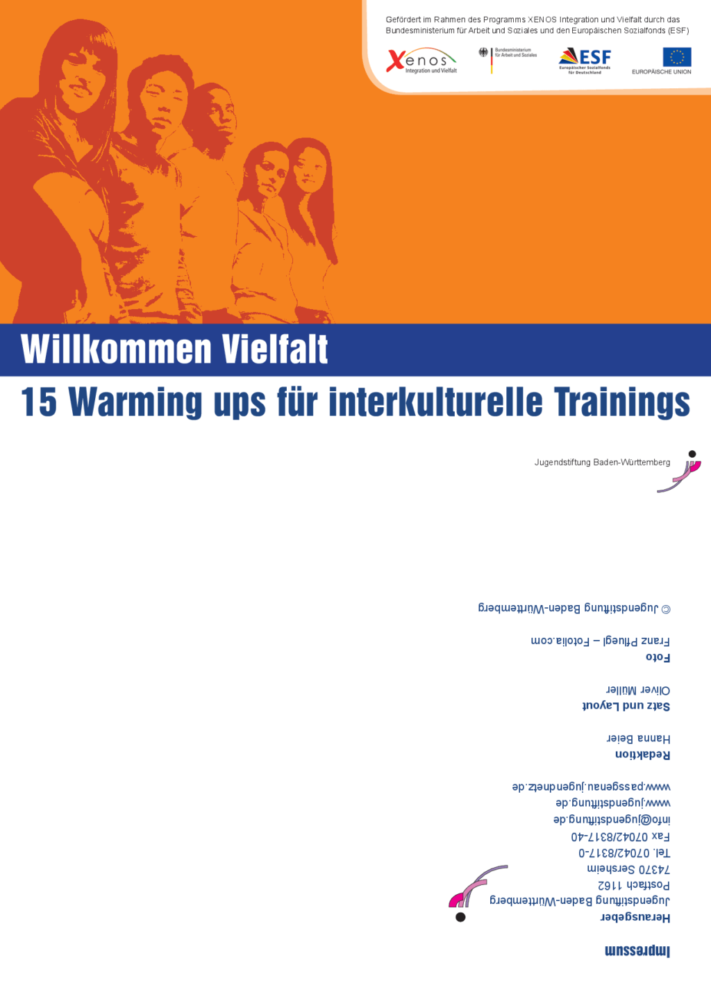 Cover von Willkommen Vielfalt. 15 Warming Ups für interkulturelles Trainings