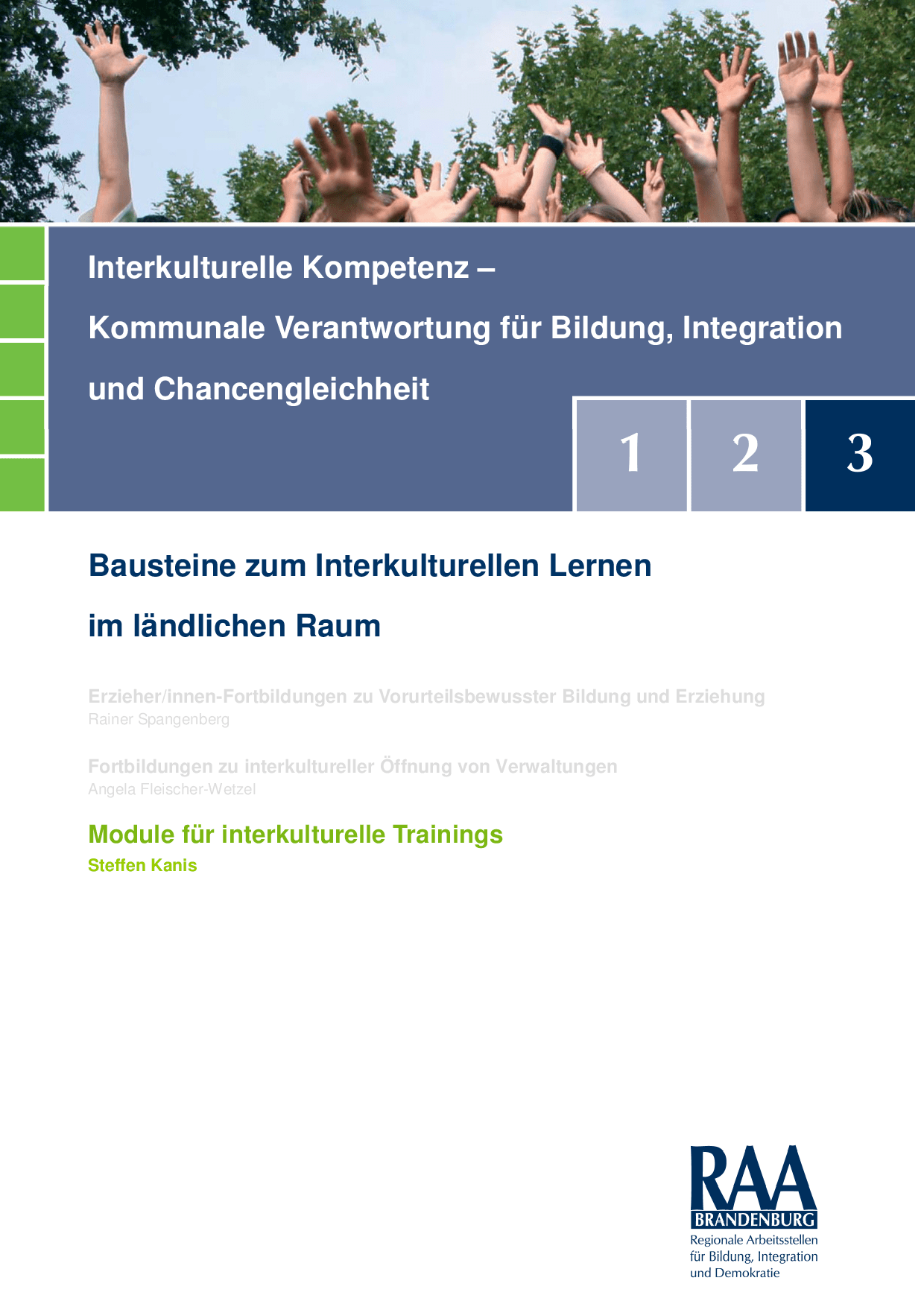Cover von Bausteine zum Interkulturellen Lernen im ländlichen Raum: Module für interkulturelle Trainings