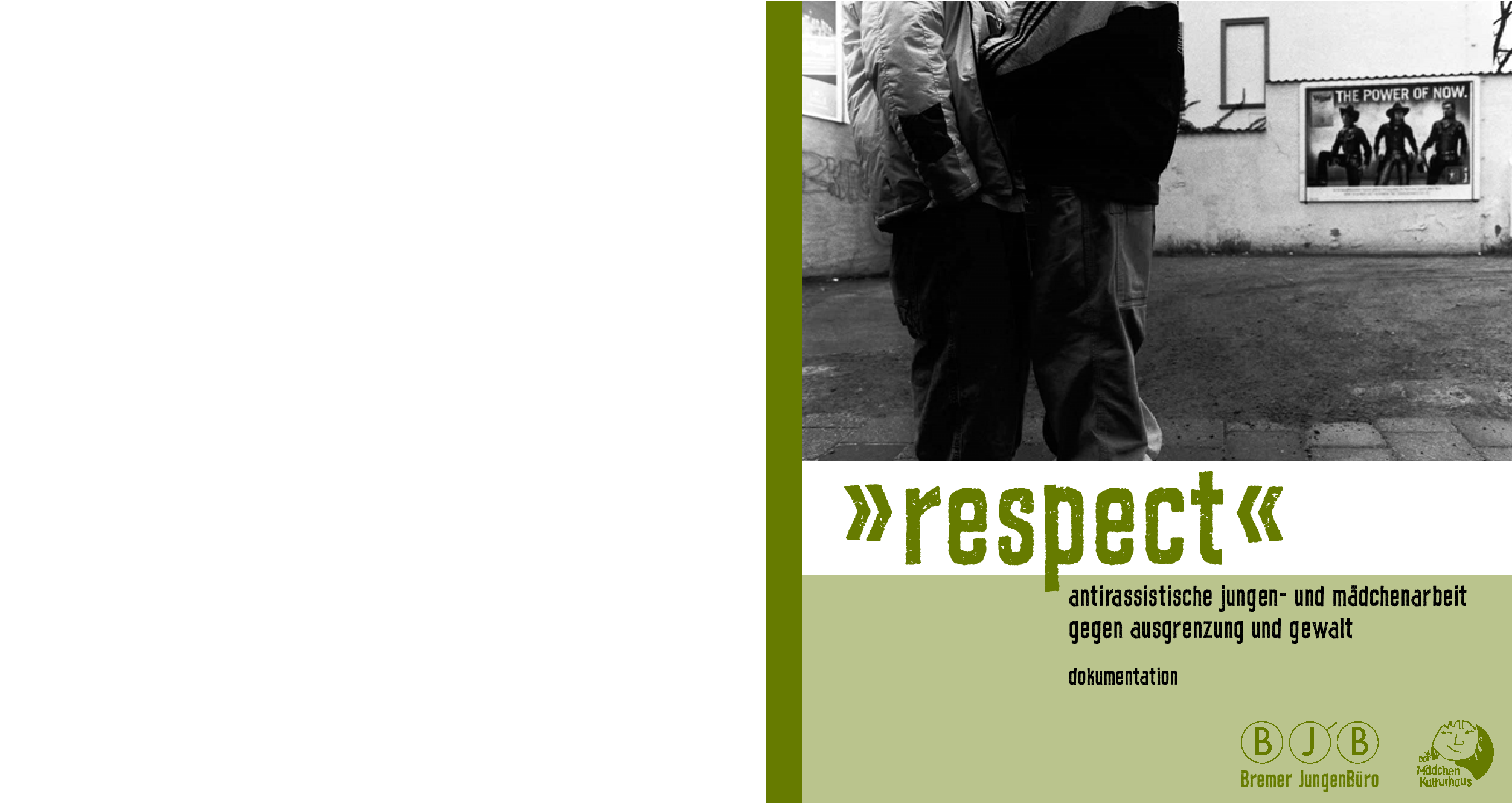 Cover von "respect". Antirassistische Jungen- und Mädchenarbeit gegen Ausgrenzung und Gewalt. Dokumentation