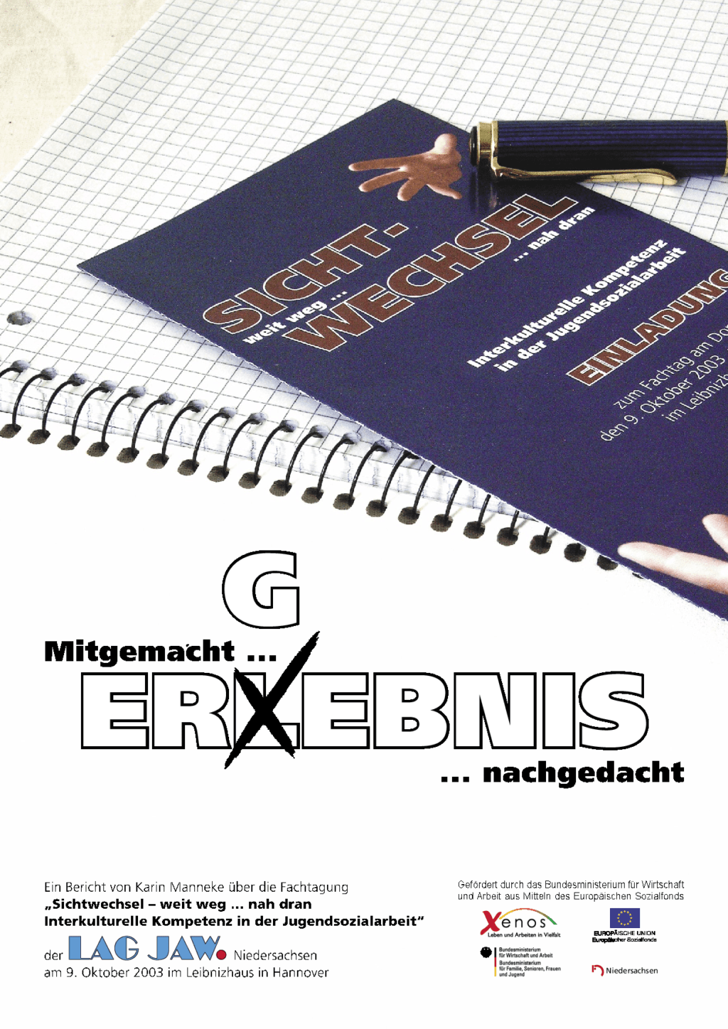 Cover von Mitgemacht … nachgedacht. Bericht über die Fachtagung "Sichtwechsel – weit weg … nah dran Interkulturelle Kompetenz in der Jugendsozialarbeit"