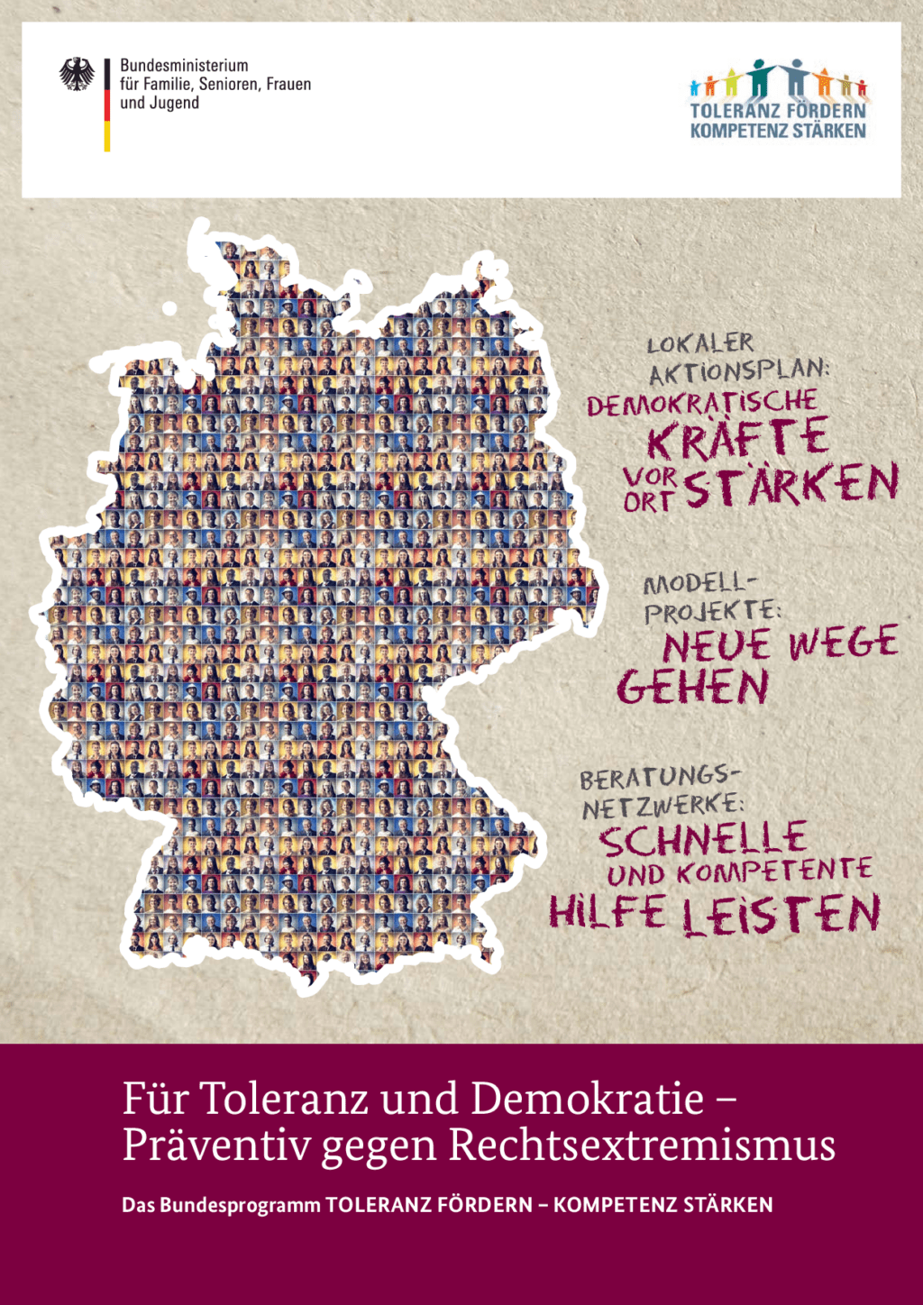 Cover von Für Toleranz und Demokratie – Präventiv gegen Rechtsextremismus. Das Bundesprogramm "TOLERANZ FÖRDERN – KOMPETANZ STÄRKEN"