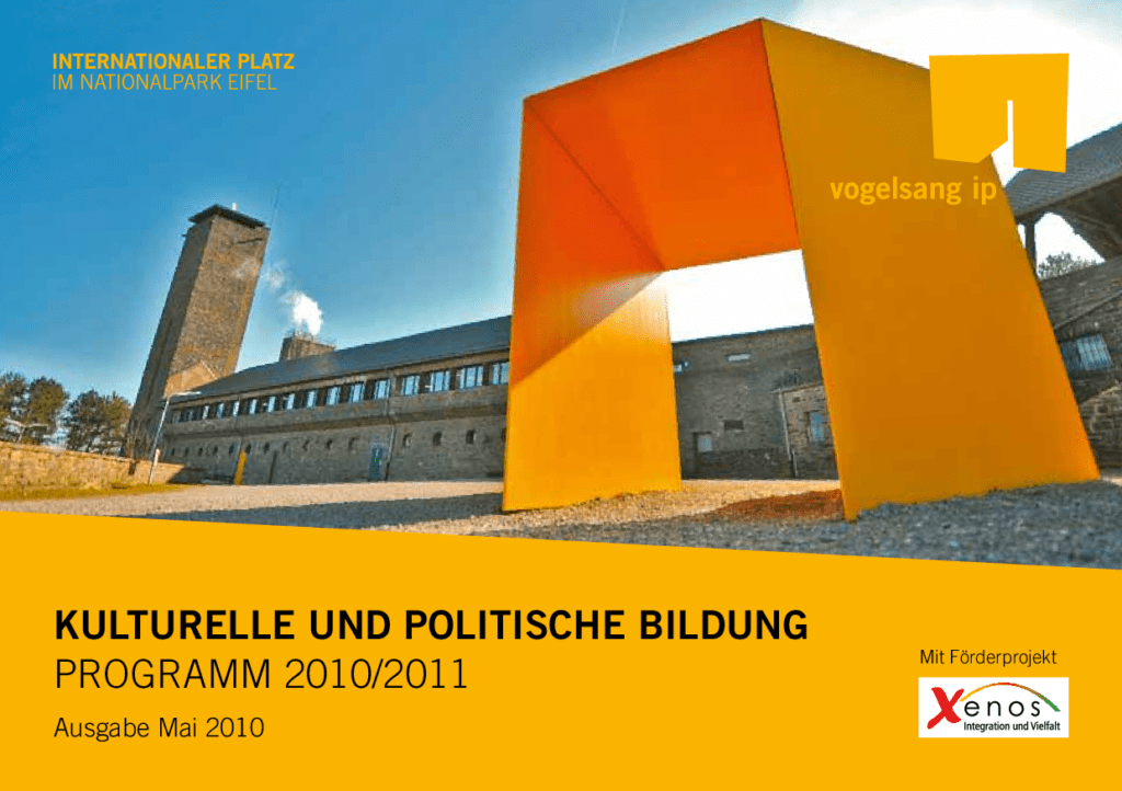 Cover von Kulturelle und politische Bildung Programm 2010/2011