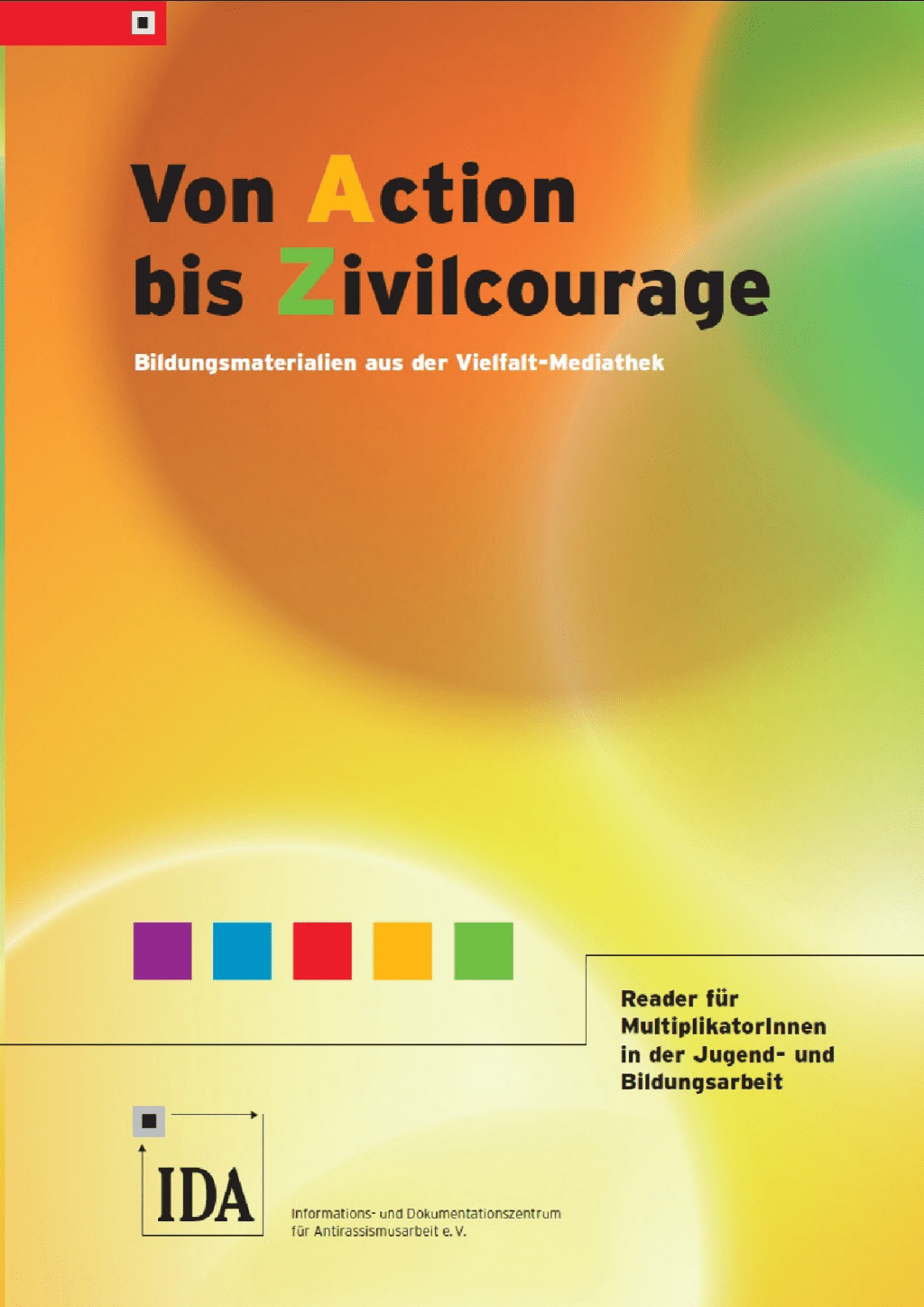 Cover von Von Action bis Zivilcourage. Bildungsmaterialien aus der Vielfalt-Mediathek