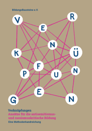 Cover von Verknüpfungen. Ansätze für die antisemitismus- und rassismuskritische Bildung. Eine Methodenhandreichung