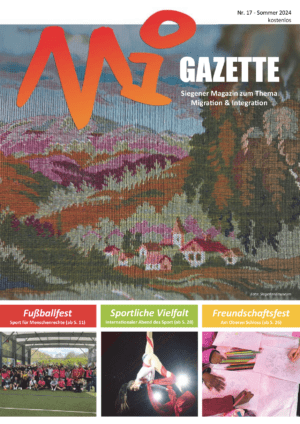 Cover von Migazette Nr. 17. Siegener Magazin zum Thema Migration & Integration