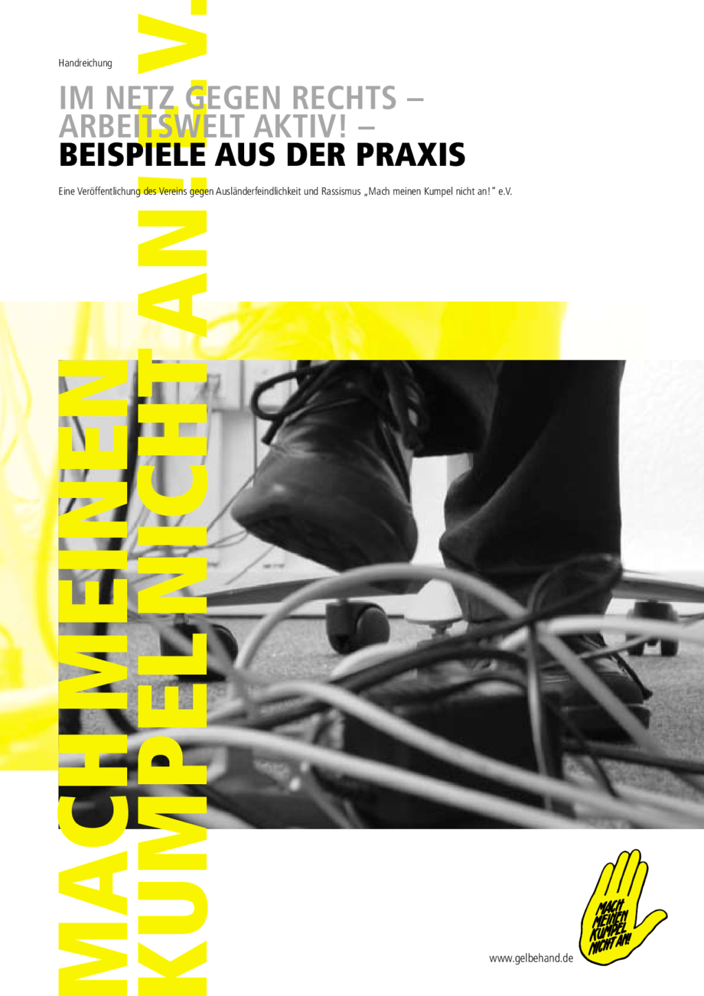 Cover von Im Netz gegen Rechts – Arbeitswelt aktiv! – Beispiele aus der Praxis
