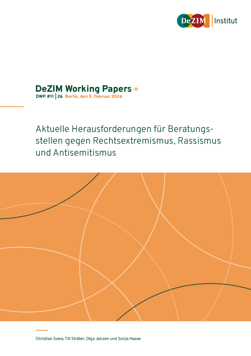 Cover von Aktuelle Herausforderungen für Beratungsstellengegen Rechtsextremismus, Rassismusund Antisemitismus