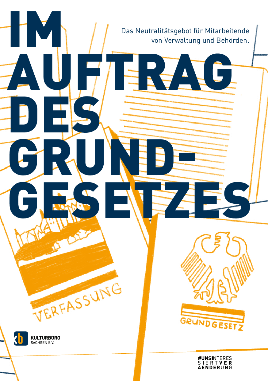 Cover von Im Auftrag des Grundgesetzes. Das Neutralitätsgebot für Mitarbeitende von Verwaltung und Behörden