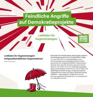 Feindliche Angriffe auf Demokratieprojekte. Leitfaden für Gegenstrategien