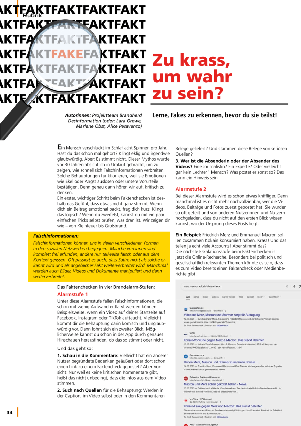 Cover von Zu krass, um wahr zu sein? Lerne, Fakes zu erkennen, bevor du sie teilst!