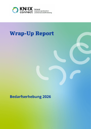 Cover von Wrap-Up Report Bedarfserhebung 2026