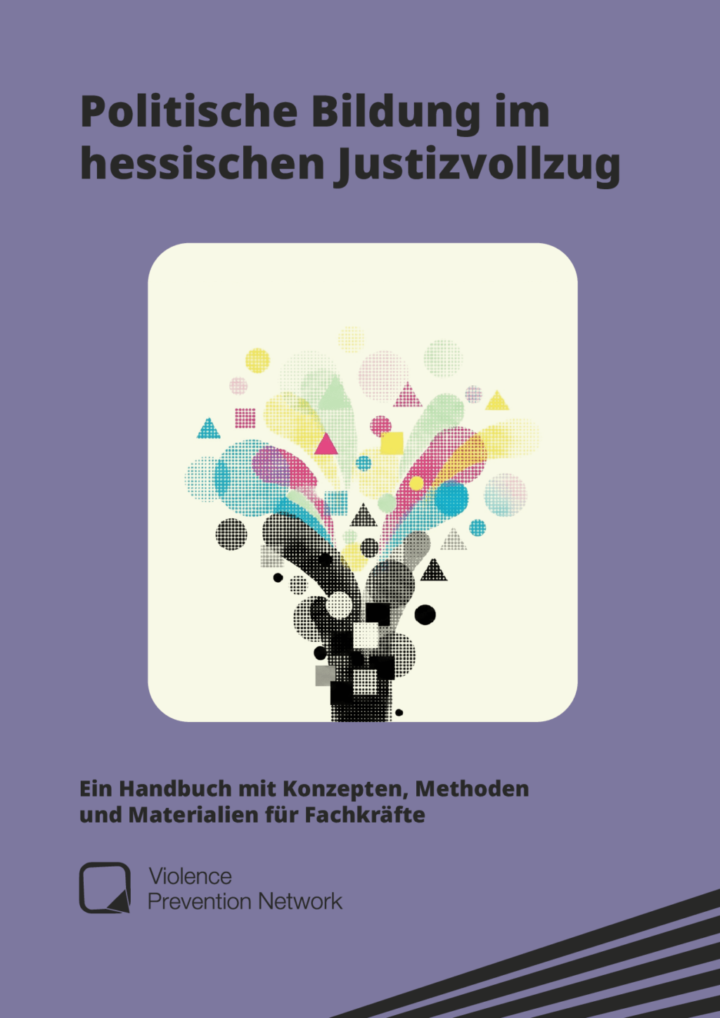 Cover von Politische Bildung im hessischen Justizvollzug. Ein Handbuch mit Konzepten, Methoden und Materialien für Fachkräfte