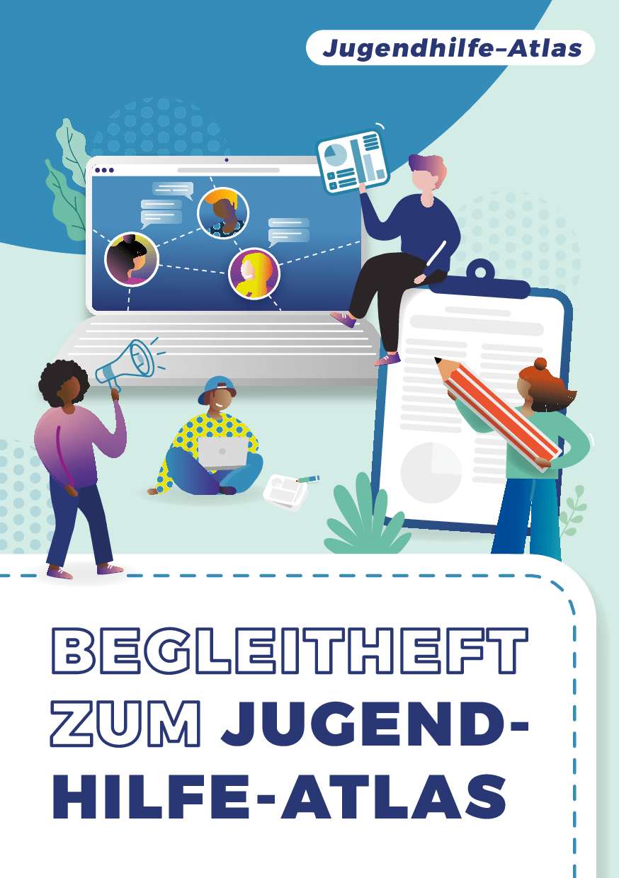 Cover von Begleitheft zum Jugendhilfe-Atlas